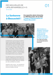 La Sorbonne à Beausoleil ! Une exposition photo interactive au CMA Beausoleil - Atelier 4/5 - Ville en Transition