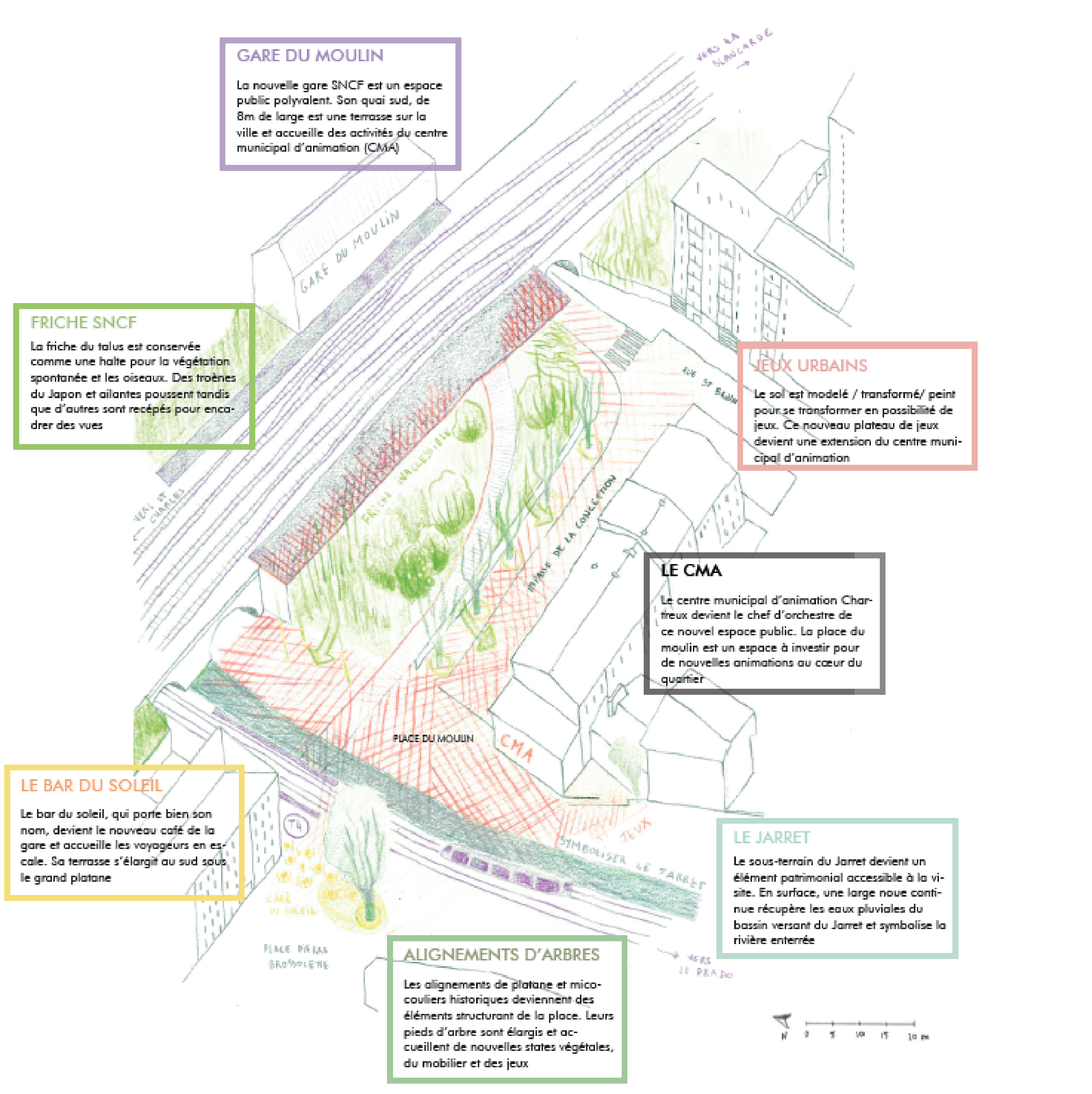 Valoriser la friche Françoise Duparc : restaurer l'espace public par de nouveaux flux - Atelier du 4/5 - Ville en Transitions