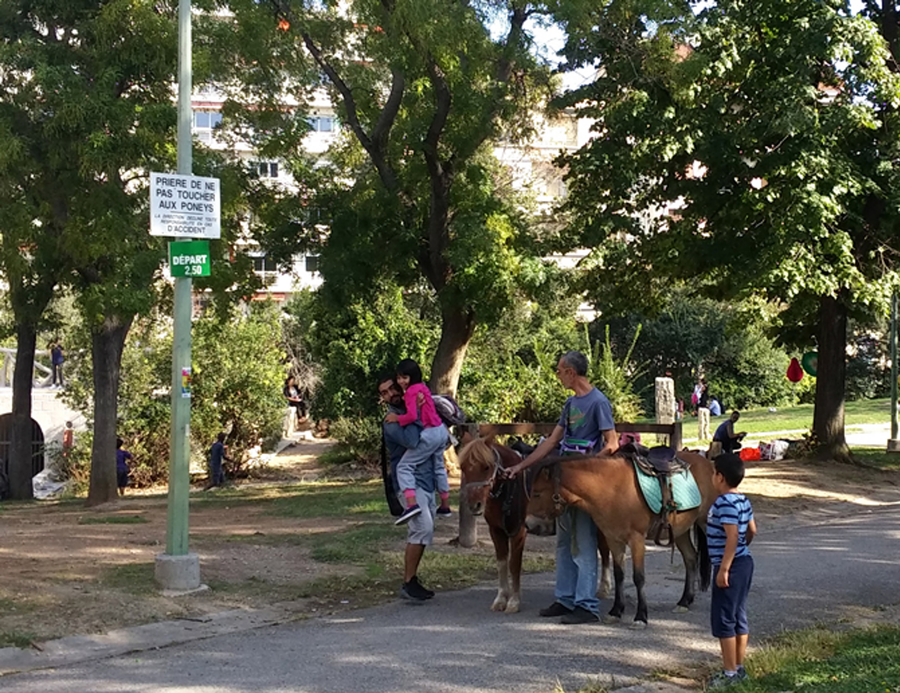 La place des poneys dans le parc longchamp - Atelier du 4/5 - Ville en Transitions