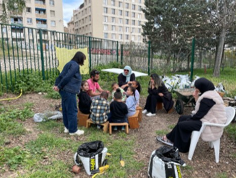 L'implication des parents d'élèves dans le jardin pédagogique Blancarde (La Voie Fleurie) - Atelier du 4/5 - Ville en Transitions